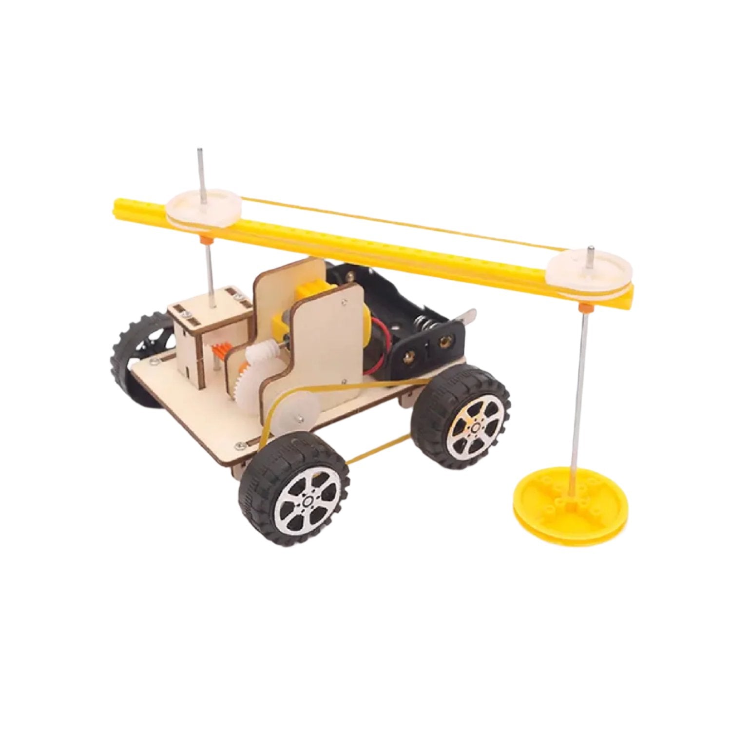 Wooden Sweeping Car 🚗🧹
